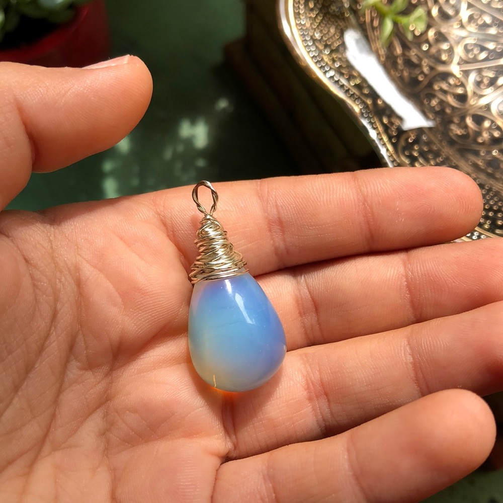 Opalite pendant, does not come with chain